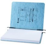 ACCO Presstex Letter Recycled Report Cover 2" Folder Capacity - 8 1/2" x 11" - 20 pt. - Tyvek, Presstex - Light Blue - 60{8826c7e0fe2ea3bb918938824ad94787dc1f827f331f3c6073b0f5dd83fa7177} Recycled - 5 / Pack (35072)
