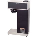 BUNN Pourover Airpot Coffee Brewer System 1375 W - 3.80 gal - 12 Cup(s) - Multi-serve - Black - Stainless Steel Body (332000010)