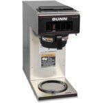 BUNN VP17-1 Coffee Brewer 1600 W - 2 quart - 12 Cup(s) - Multi-serve - Stainless Steel - Stainless Steel Body (133000001)
