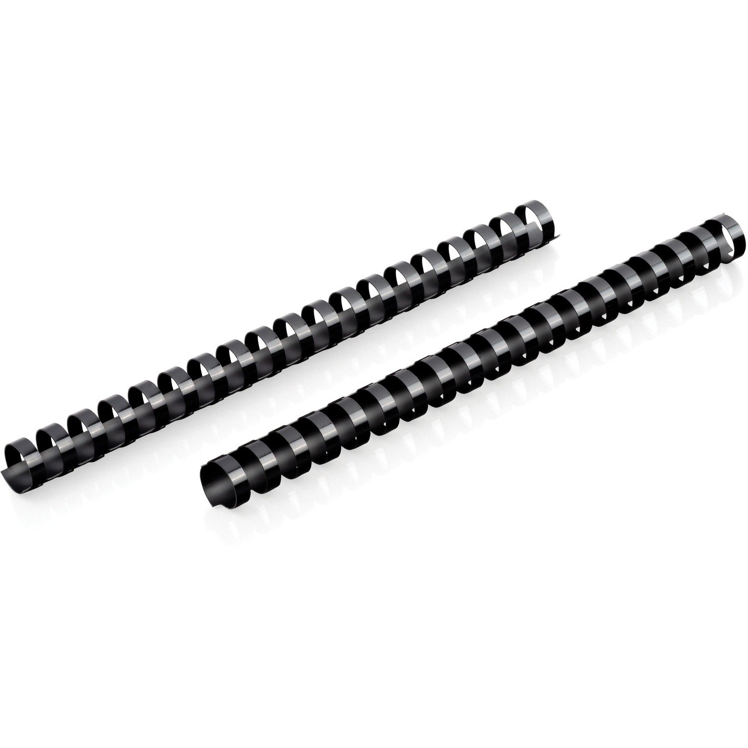 1059490283.jpg Mead CombBind Binding Spines 0.62" Maximum Capacity - 125 x Sheet Capacity - For Letter 8 1/2" x 11" Sheet - Plastic - 125 / Box (4000135) - Image 1