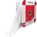 VELCRO® Sticky Back Fasteners 16.67 yd Length x 0.75" Width - White - 1 Roll (30080)