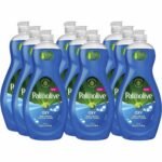 Palmolive Ultra Dish Soap Oxy Degreaser Concentrate - 20 fl oz (0.6 quart) - Residue-free, Dry Resistant, Eco-friendly, Biodegradable, Phosphate-free, Paraben-free - Blue - 9 / Carton (US04229ACT)