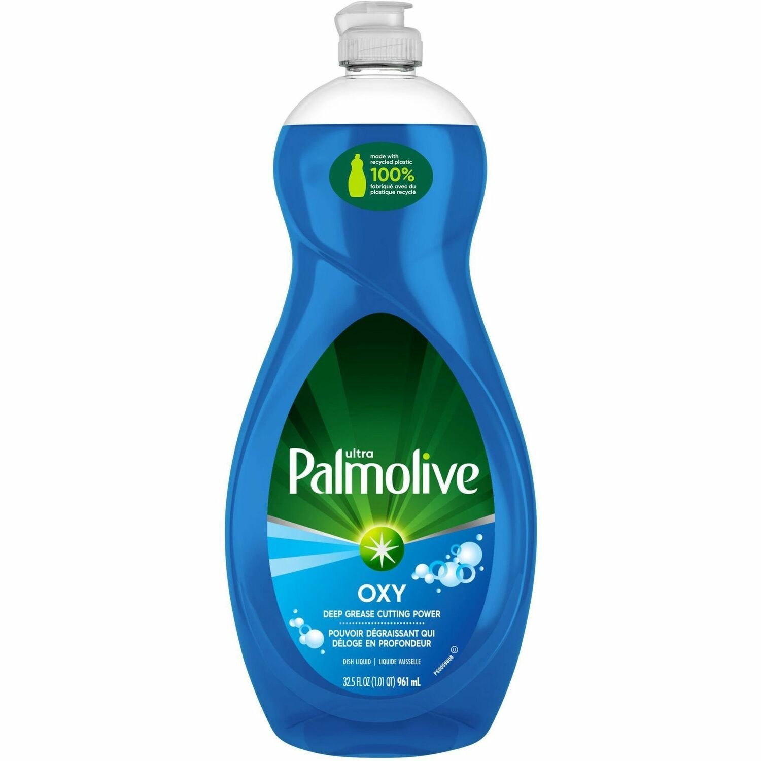 1072966501.jpg Palmolive Ultra Dish Soap Oxy Degreaser Concentrate - 32.5 fl oz (1 quart) - Residue-free, Soft, Biodegradable, Phosphate-free, Paraben-free, Eco-friendly - Multi - 1 Each (US04273A) - Image 1