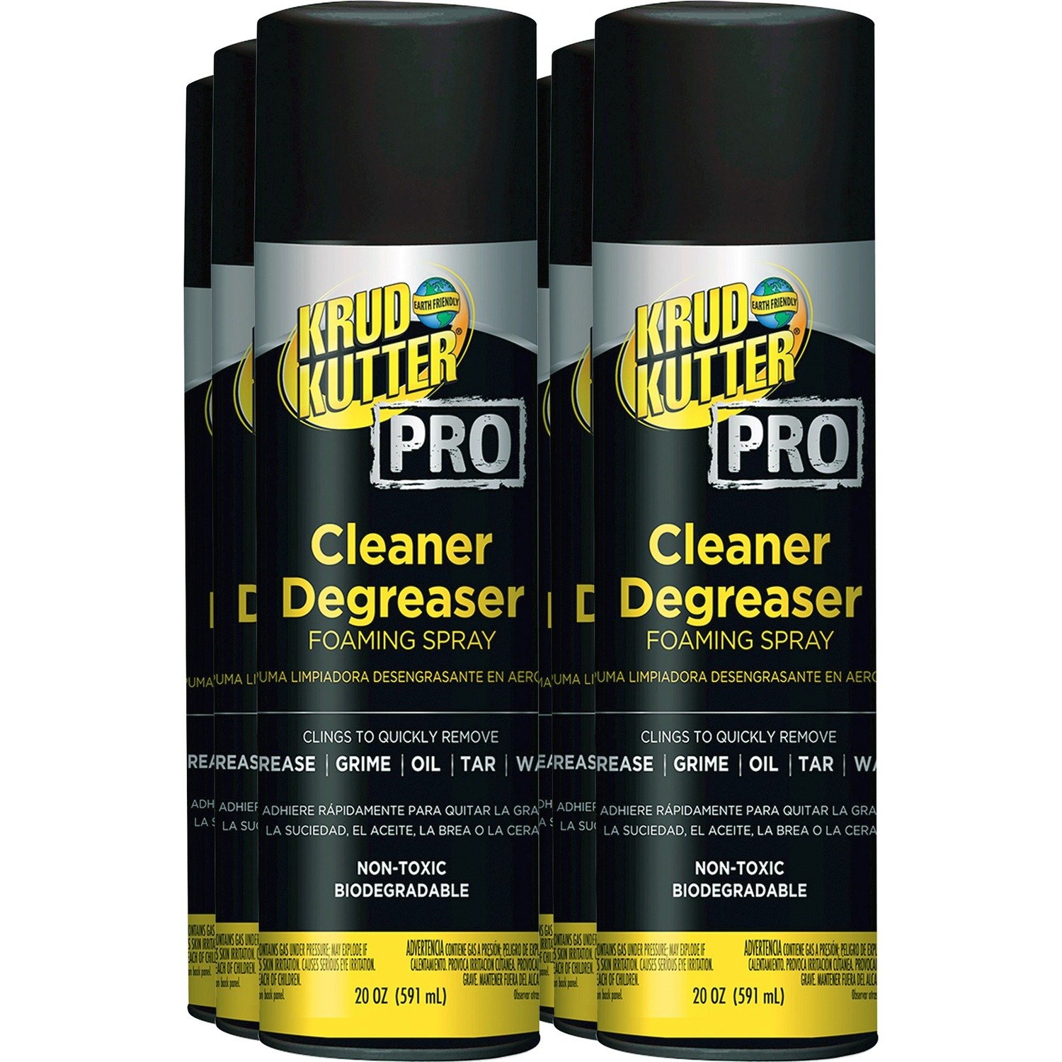 1077127299.jpg Krud Kutter PRO Cleaner Degreaser Concentrate - 20 fl oz (0.6 quart) - Heavy Duty, Chemical-free, Residue-free - Clear - 6 / Carton (352239CT) - Image 1
