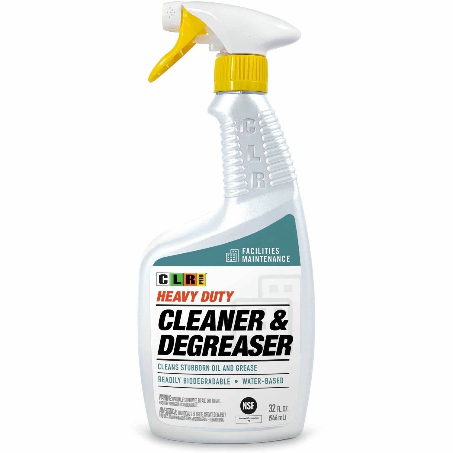 1085194180.jpg Jelmar Heavy-Duty Cleaner & Degreaser For Multipurpose - 32 fl oz (1 quart) - Heavy Duty, Water Based, Non-abrasive, Solvent-free - White - 6 / Carton (FMHDCD326PCT) - Image 1