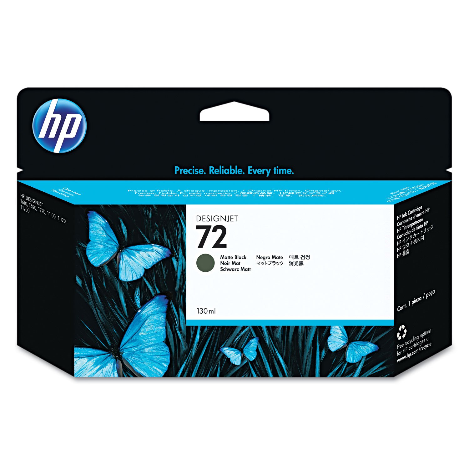113431.jpg HP 72, (C9403A) Matte Black Original Ink Cartridge - Image 1