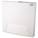Bagcraft Grease-Resistant Paper Wraps and Liners, 15 x 16, White, 1,000/Box, 3 Boxes/Carton (057015)