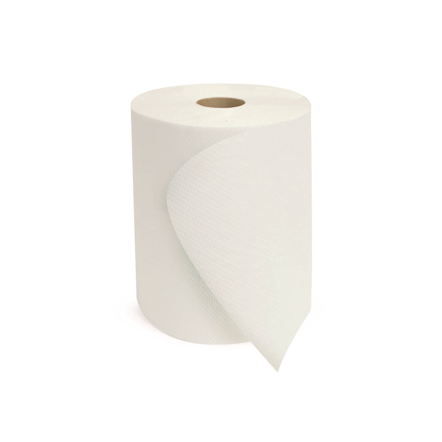15007456.jpg Boardwalk® Hardwound Paper Roll Towels, White, 800-ft., 6 Rolls (BWK17GREEN) - Image 1