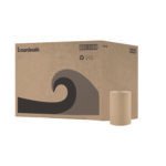 Boardwalk® Hardwound Paper Towels, Brown, 350-ft., 12 Rolls (BWK6252)