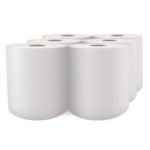 Cascades Select Roll Paper Towels, 1-Ply, 7.88" x 1,000 ft, White, 6/Carton (H101)