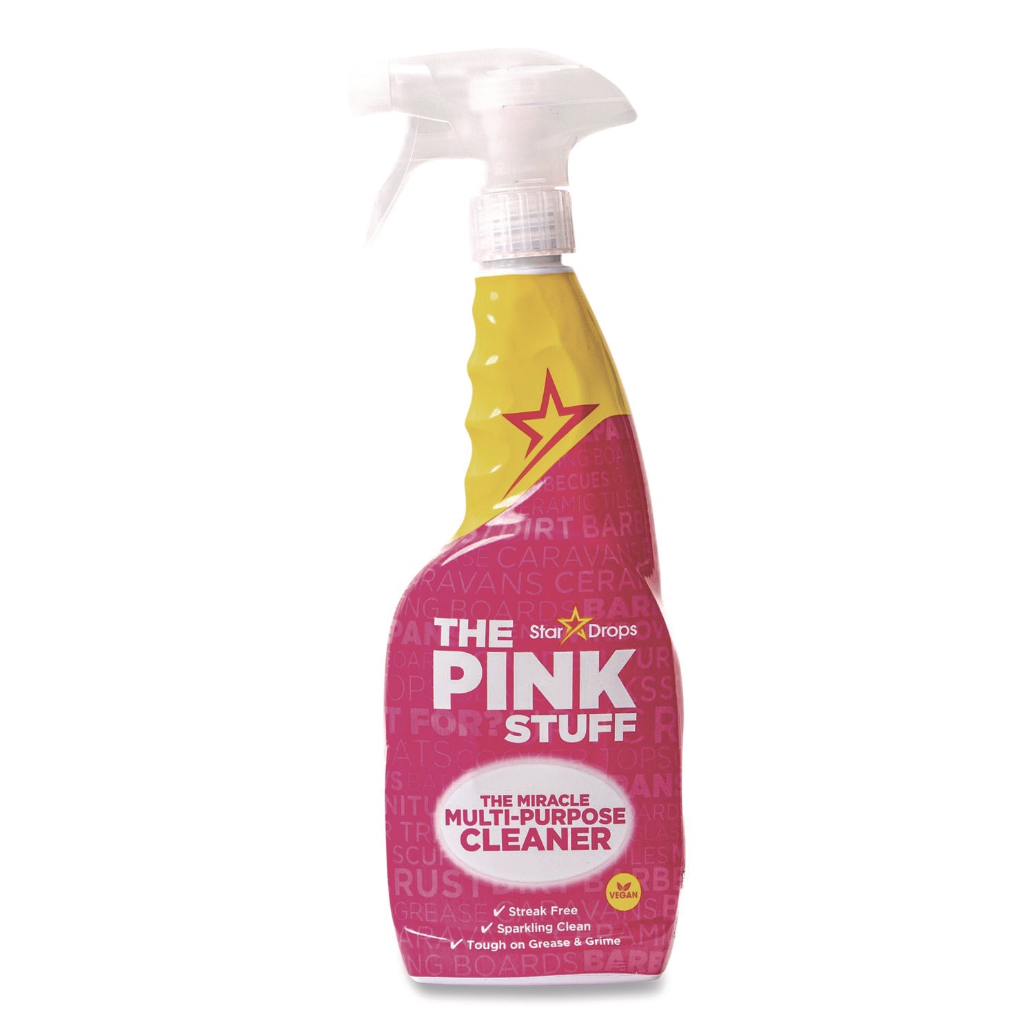 15058559.jpg The Pink Stuff Multipurpose Cleaner Degreaser, Fruity Scent, 25.4 oz Spray Bottle (823788) - Image 1