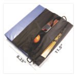 Officemate Strap-n-Sack for Binder, 11.5 x 8.5, Blue (31870)