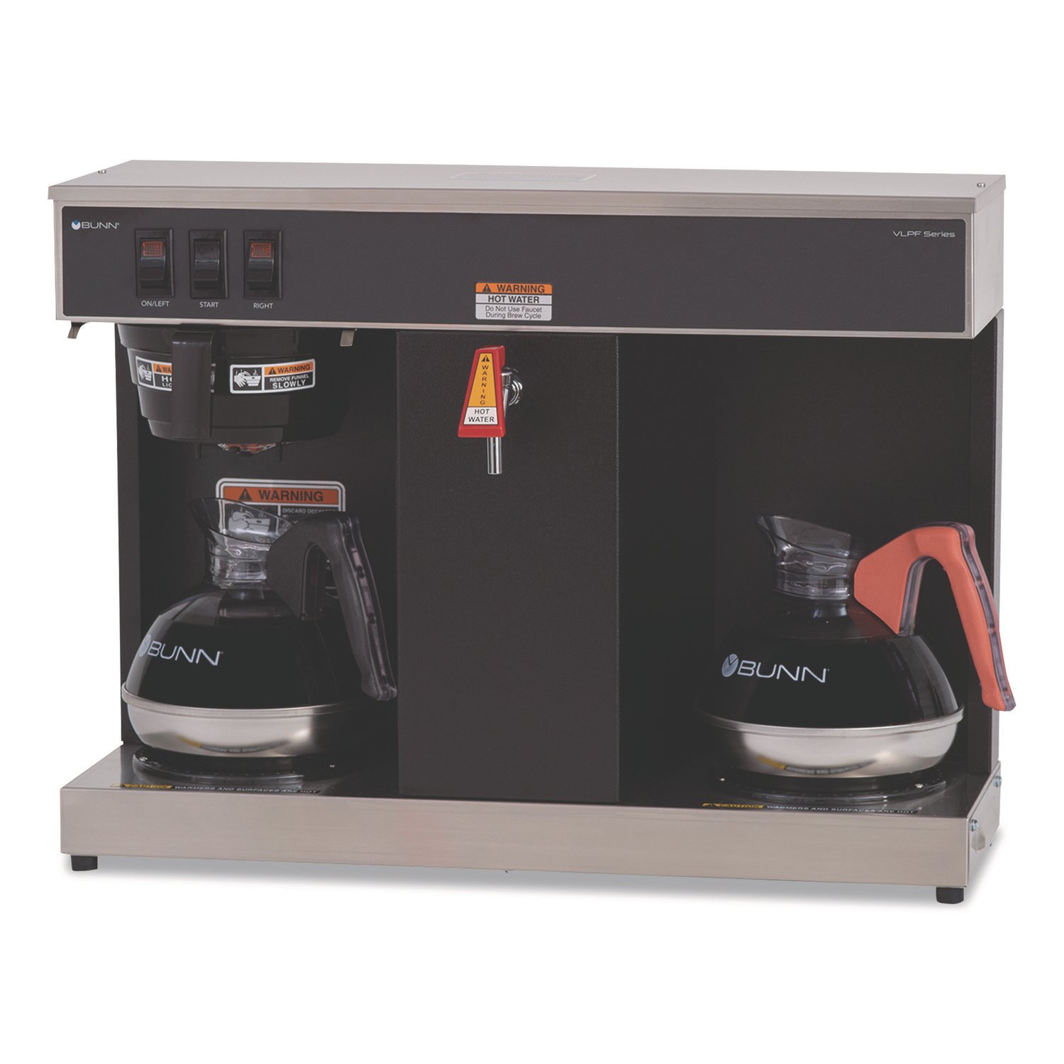 15092745.jpg BUNN VLPF 12-Cup Automatic Coffee Brewer, Gray/Stainless Steel (074000005) - Image 1
