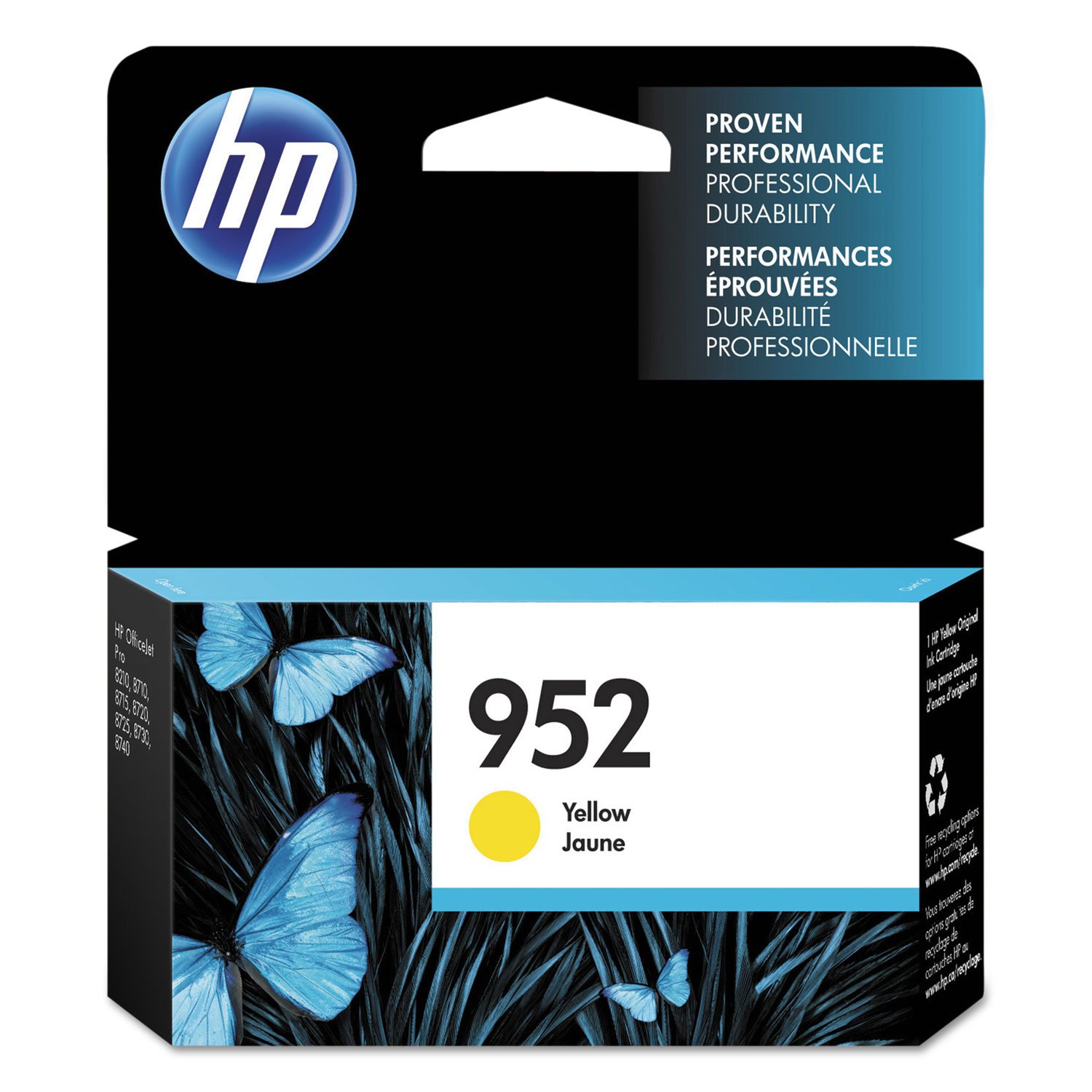 258118.jpg HP 952, (L0S55AN) Yellow Original Ink Cartridge - Image 1