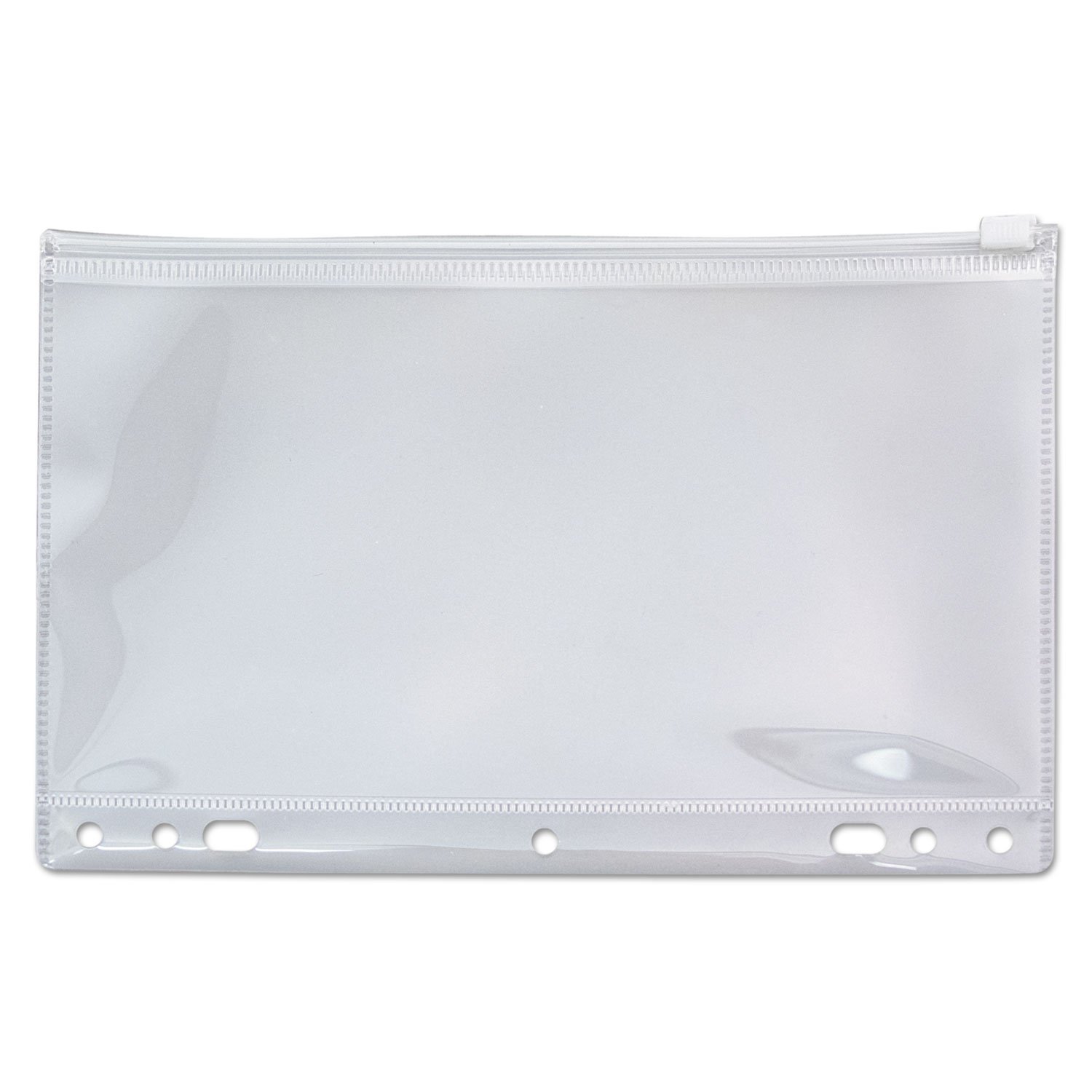 278413.jpg Anglers Zip-All Ring Binder Pocket, 6 x 9.5, Clear (ANG51) - Image 1