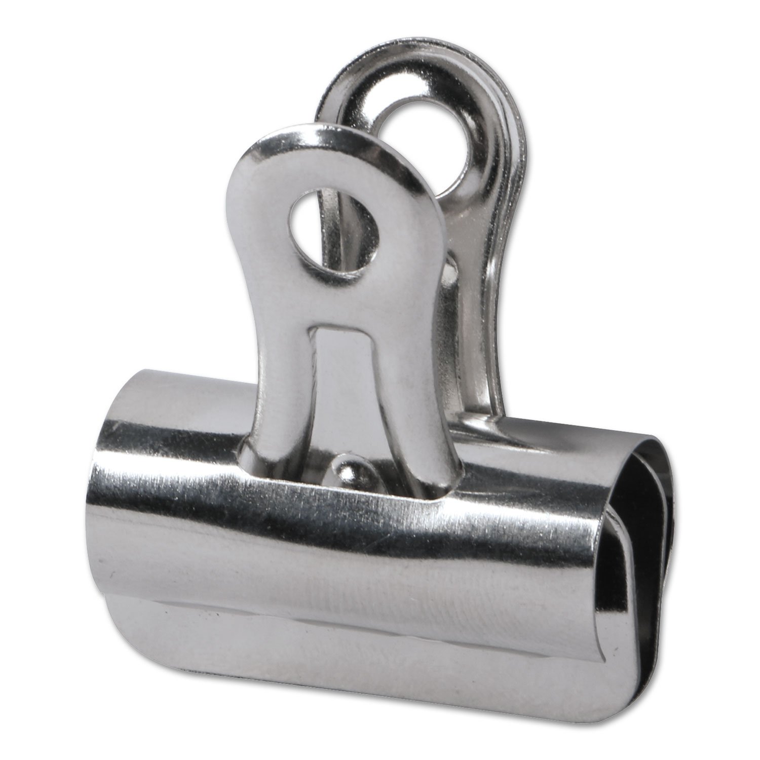 305541.jpg Universal Bulldog Clips, Small, Nickel, 36/Pack (UNV31263) - Image 1