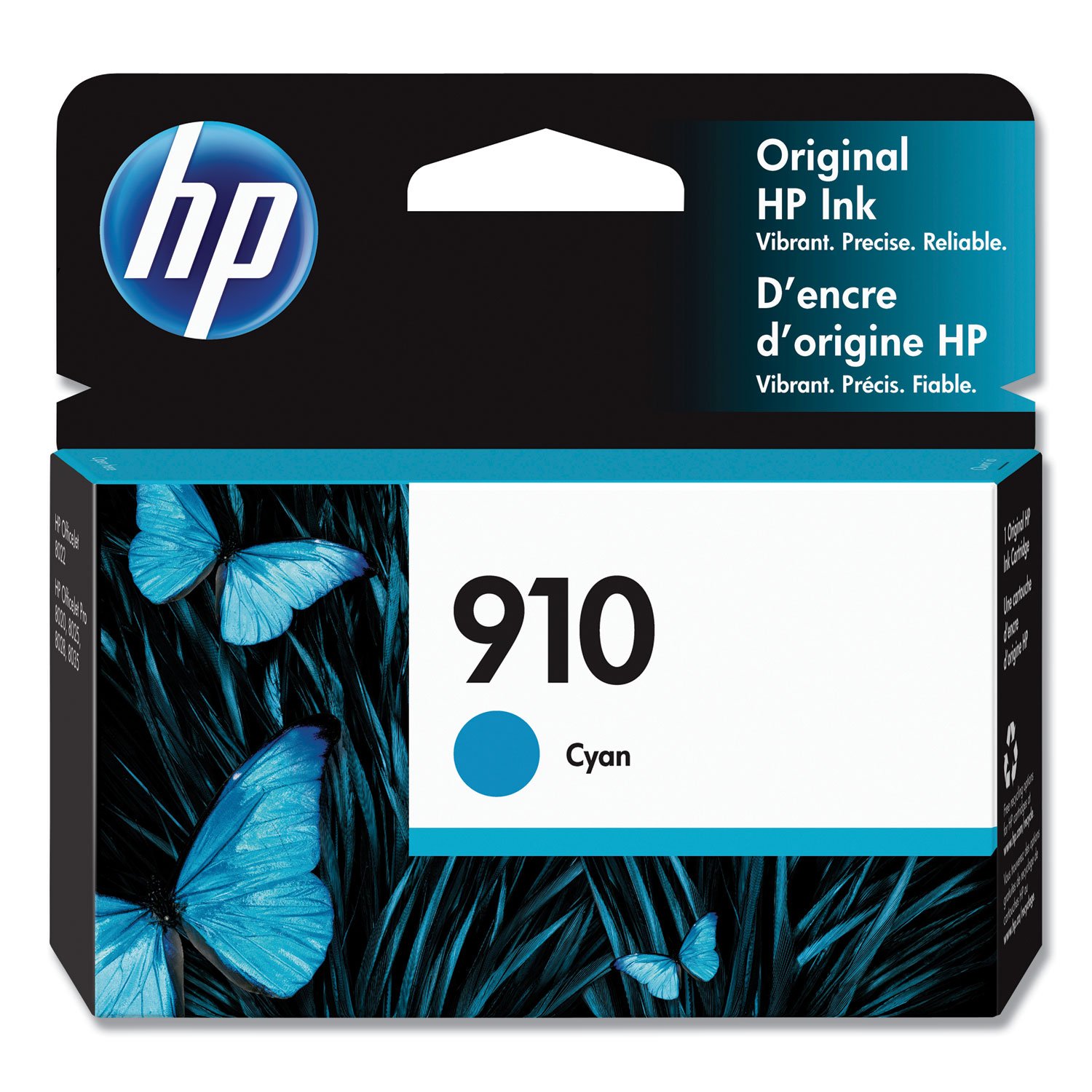 615689.jpg HP 910, (3YL58AN) Cyan Original Ink Cartridge - Image 1