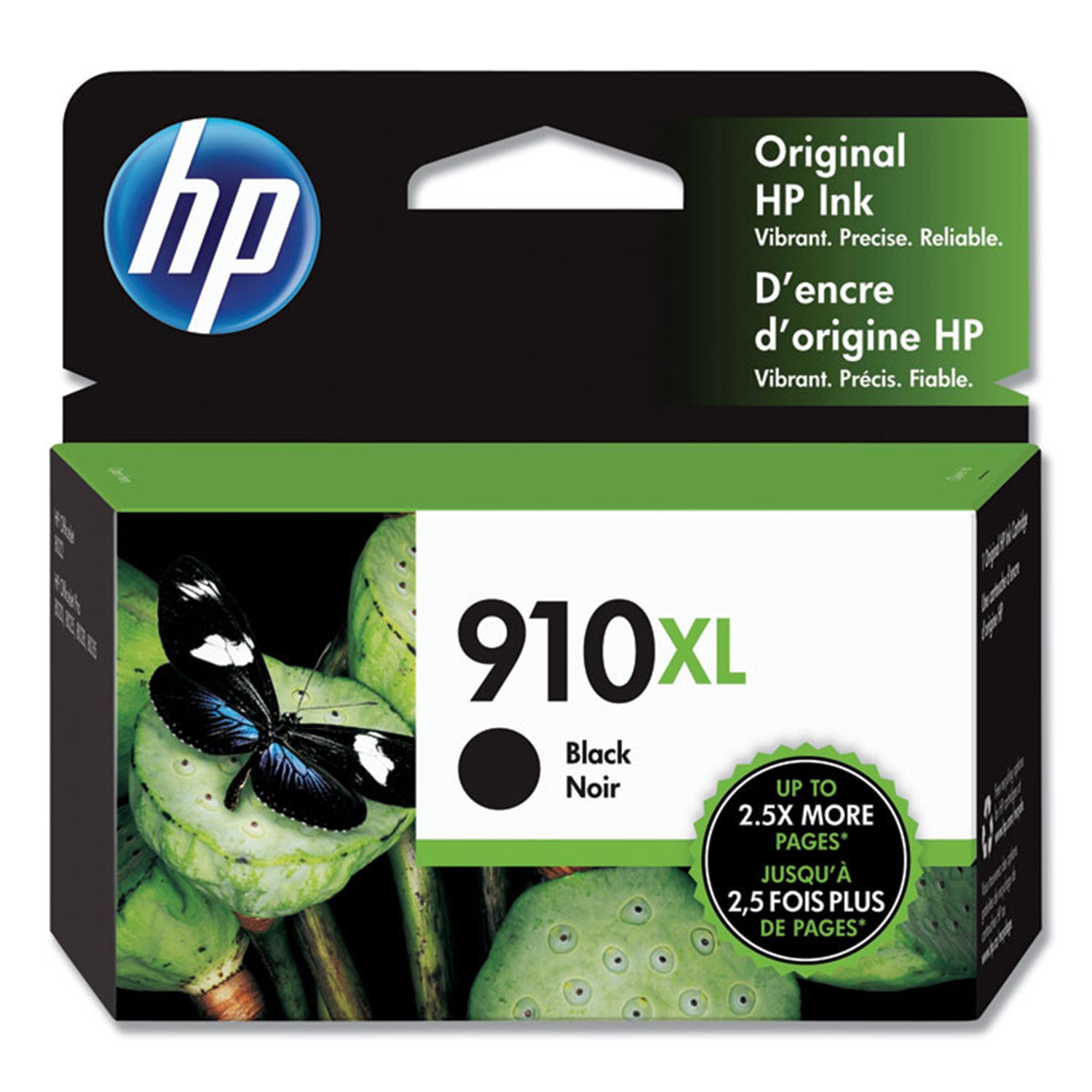 615696.jpg HP 910XL, (3YL65AN) High-Yield Black Original Ink Cartridge - Image 1