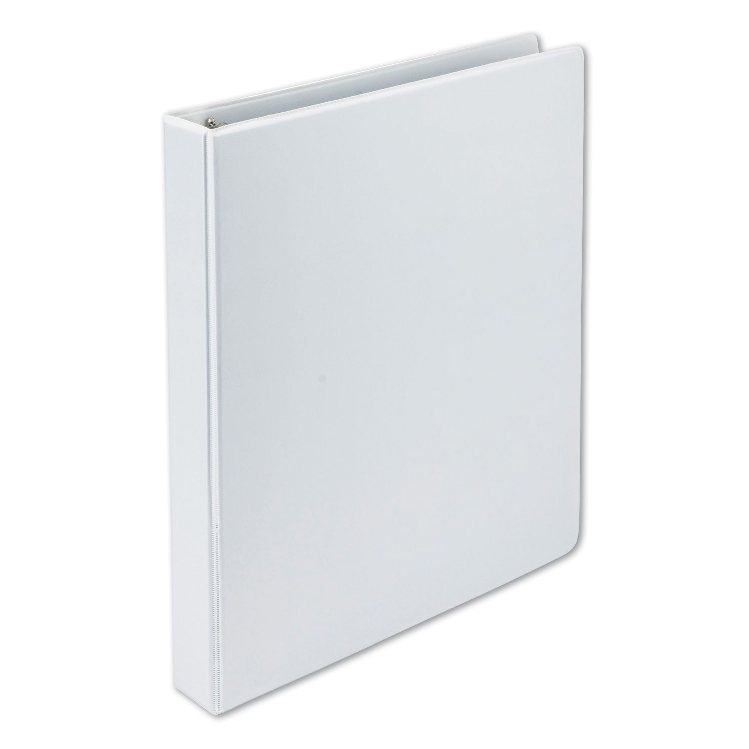 621023.jpg Samsill Earth's Choice Plant-Based D-Ring View Binder, 3 Rings, 1" Capacity, 11 x 8.5, White (16937) - Image 1