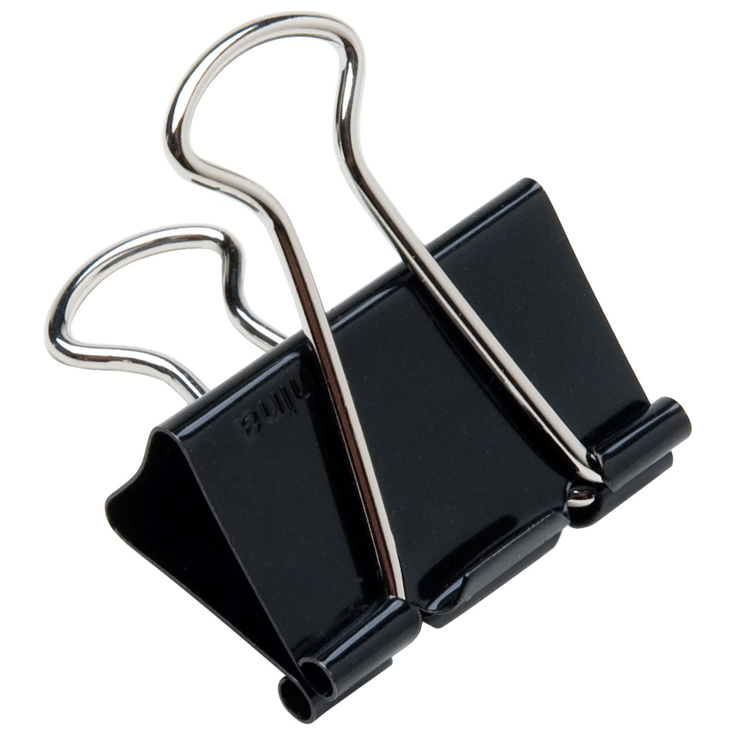 69422.jpg AbilityOne NSN2236807, SKILCRAFT Binder Clip, Medium, Black/Silver, Dozen - Image 1
