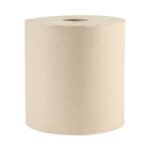 Boardwalk Green Xtra Roll Towels, 1-Ply, 8" x 800 ft, Natural, 6 Rolls/Carton (BWK32GREEN)