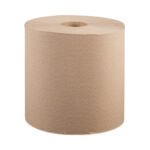 Windsoft Hardwound Roll Towels, 1-Ply, 8" x 800 ft, Natural, 6 Rolls/Carton (WIN12806)