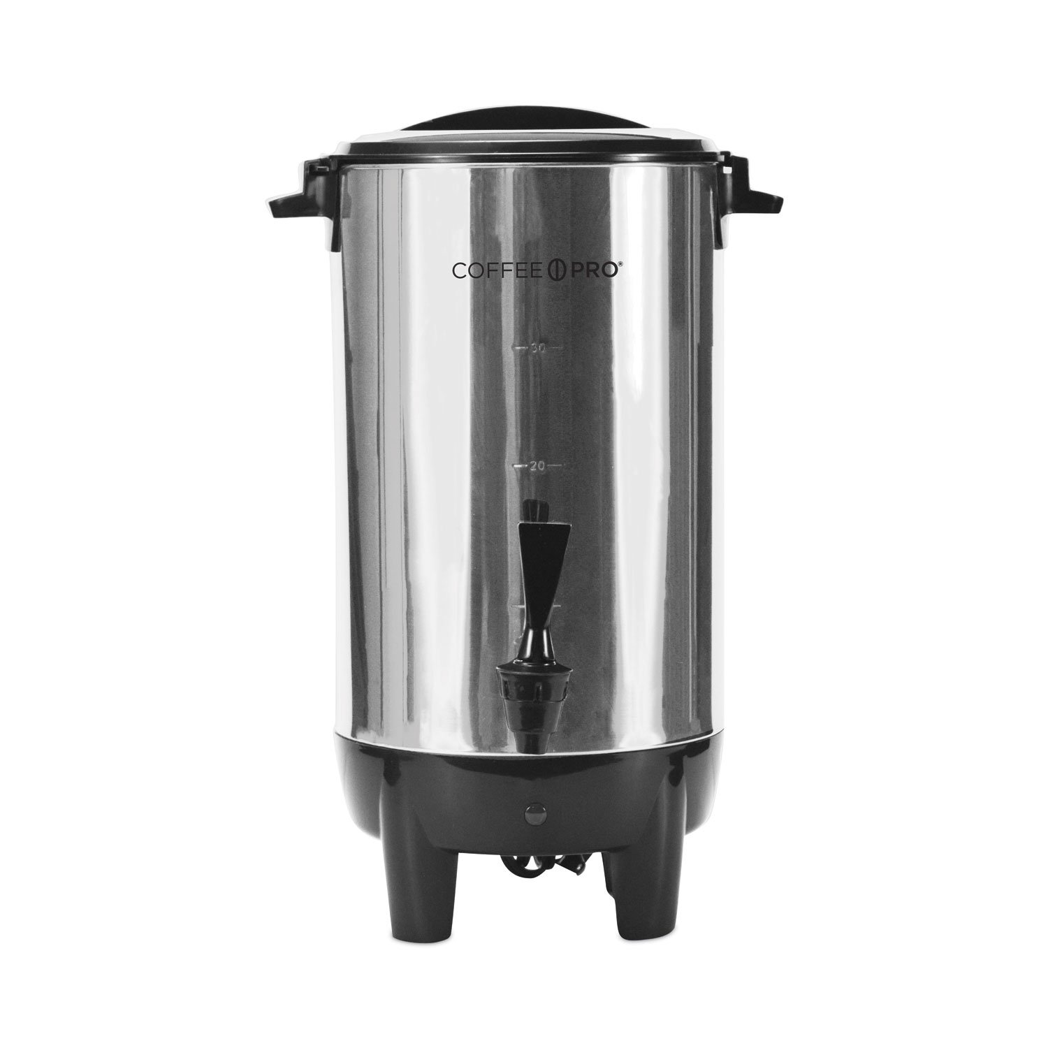 770963.jpg Coffee Pro 30-Cup Percolating Urn, Stainless Steel (CP30) - Image 1