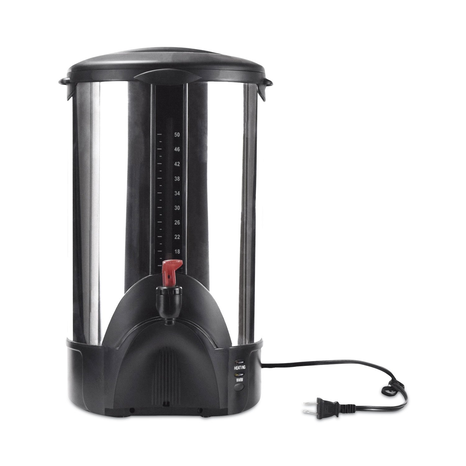 770967.jpg Coffee Pro 50-Cup Percolating Urn, Stainless Steel (CP50) - Image 1
