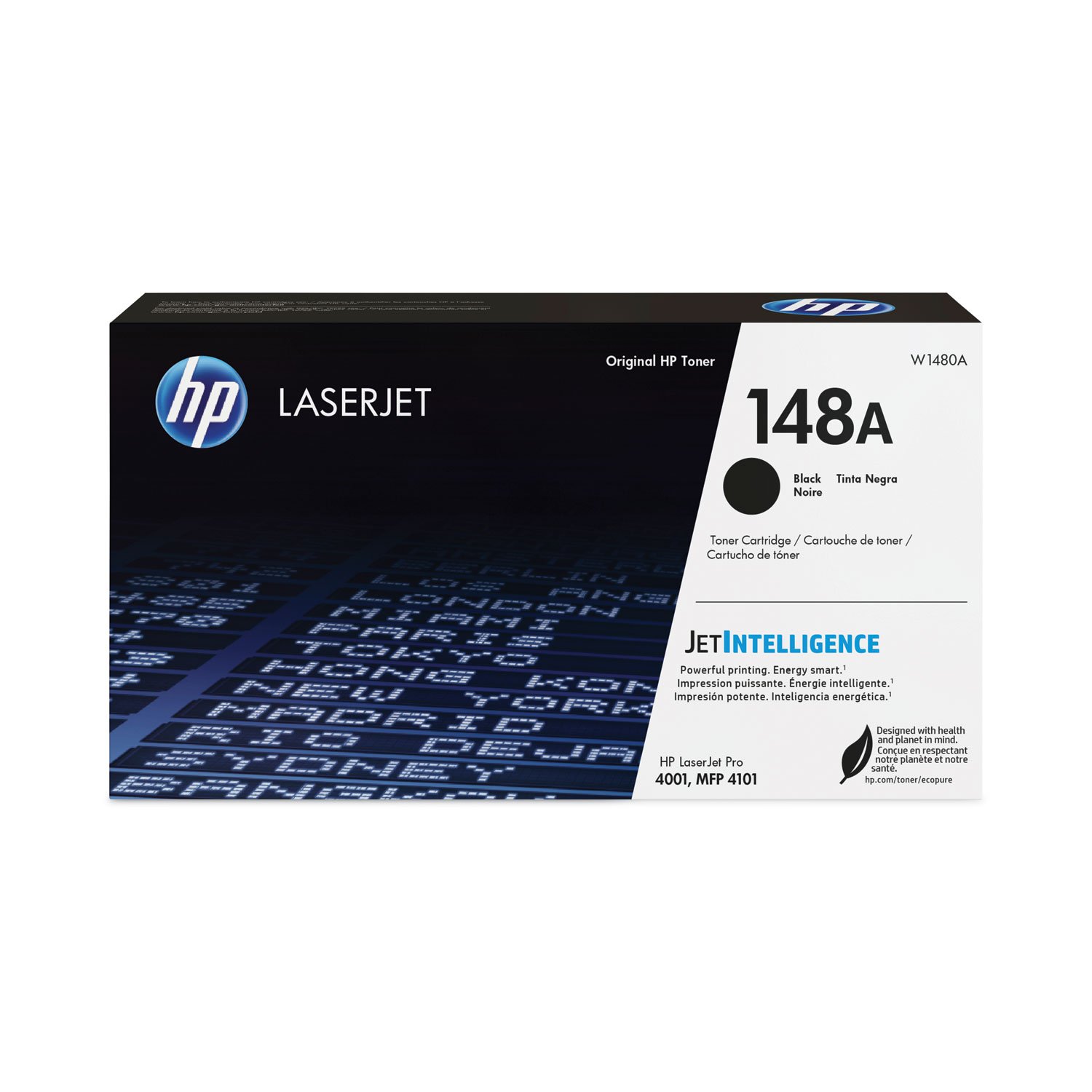 798706.jpg HP 148A, (W1480A) Black Original LaserJet Toner Cartridge - Image 1