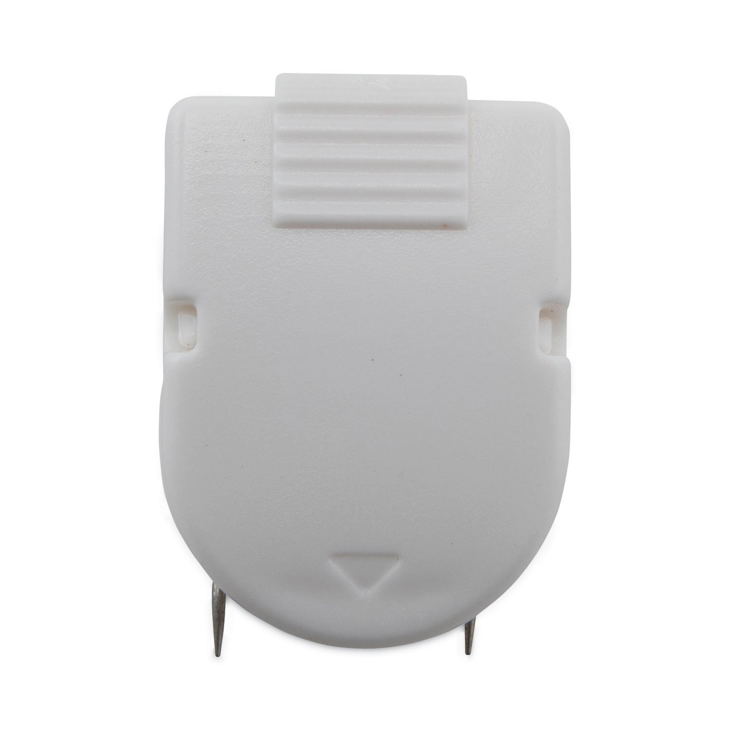 802708.jpg Advantus Wall Clips for Fabric Panels, 40 Sheet Capacity, White, 20/Box (75301) - Image 1