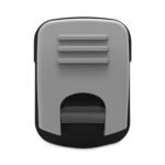 Advantus Grip-A-Clip Magnetic/Adhesive Clips, 0.13" Jaw Capacity, Gray, 10/Box (91172)
