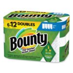 Bounty Select-a-Size Kitchen Roll Paper Towels, 2-Ply, 6 x 11, White, 90 Sheets/Double Roll, 6 Rolls/Carton (05825)