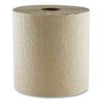 Boardwalk Hard Wound Towel, 1 Ply, 8" x 700 ft, Kraft, 6/Carton (BWK700K)
