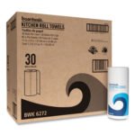 Boardwalk® Kitchen Paper Towels, 2-Ply, 85 Sheet Roll, 30 Rolls (BWK6272)