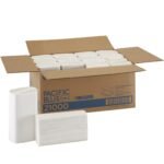 Pacific Blue® Select Multifold Paper Towels, 2-Ply, White, 2000 Towels (21000)